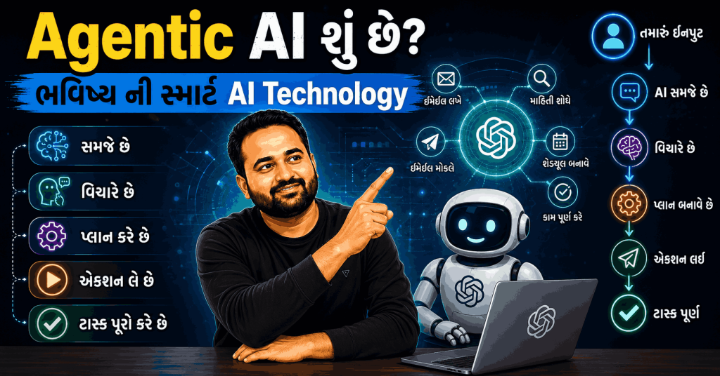 Agentic AI શું છે? ભવિષ્ય ની સ્માર્ટ AI Technology 