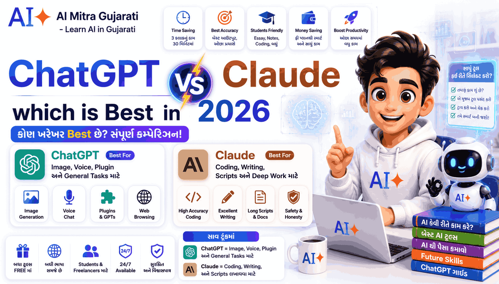ChatGPT vs Claude - Which is Best in 2026