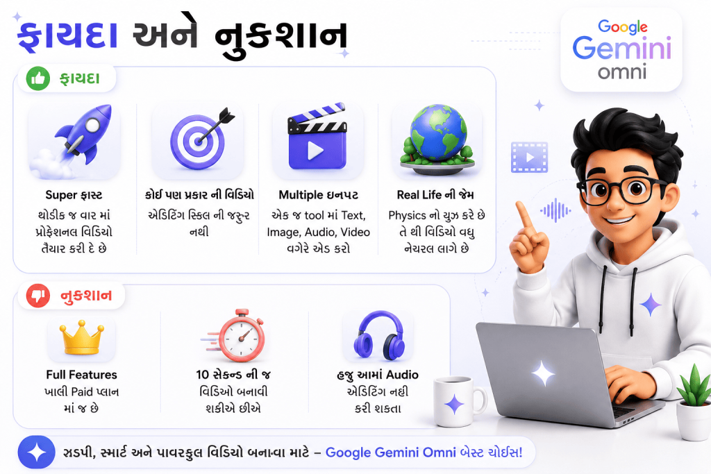 ફાયદા અને નુકશાન - Omni
