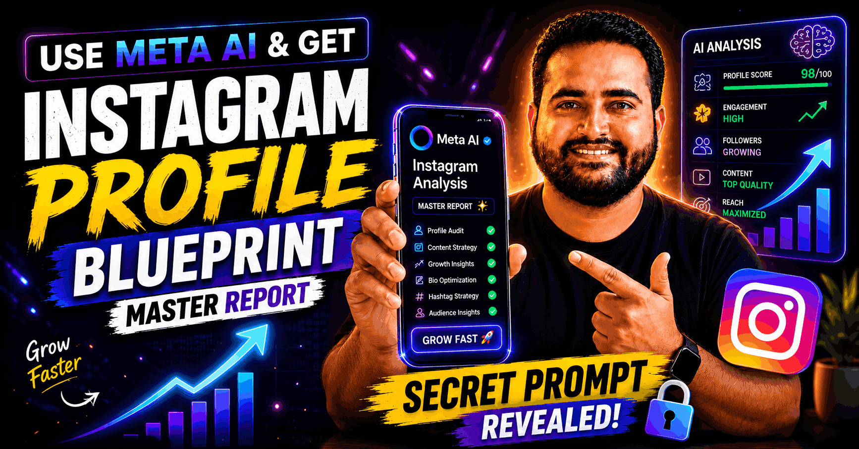 Use Meta AI & Get an Instagram Profile Blueprint