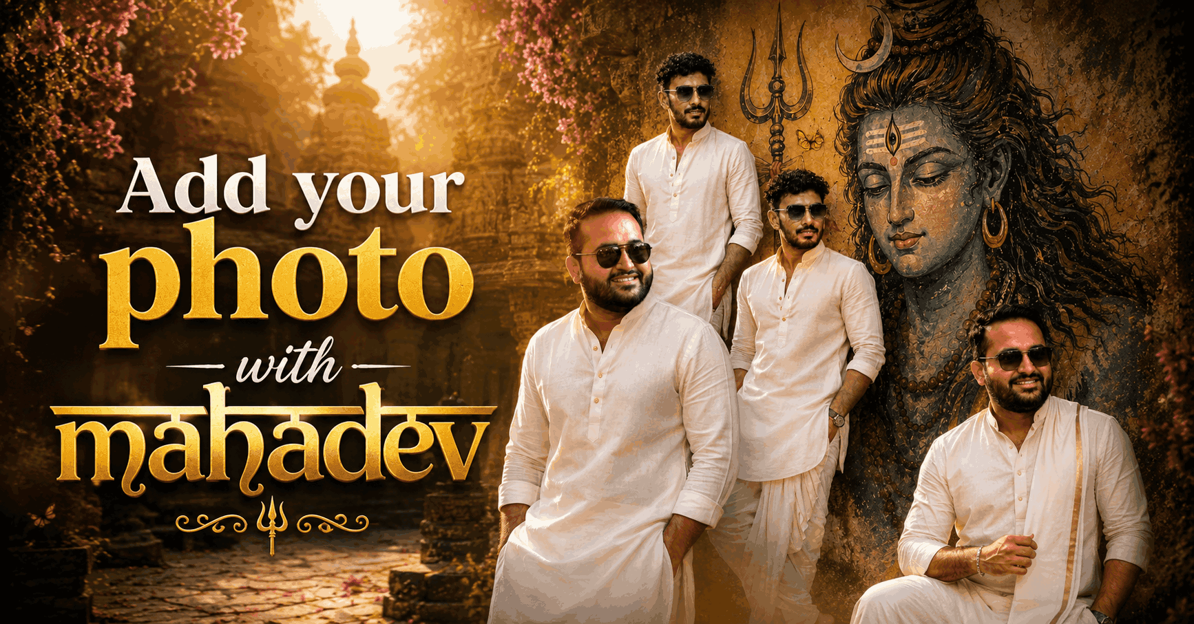 Add Your Photo with Mahadev