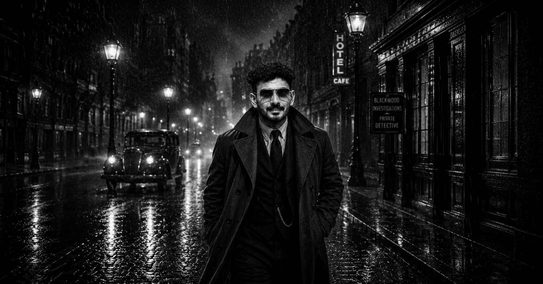 Old Mafia Style Photo